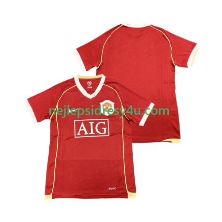 Fotbalový Dres Manchester United 2006 2007 Retro Domácí